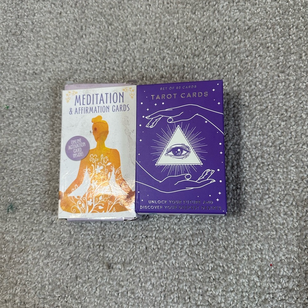 Meditation and Tarot Card Set
